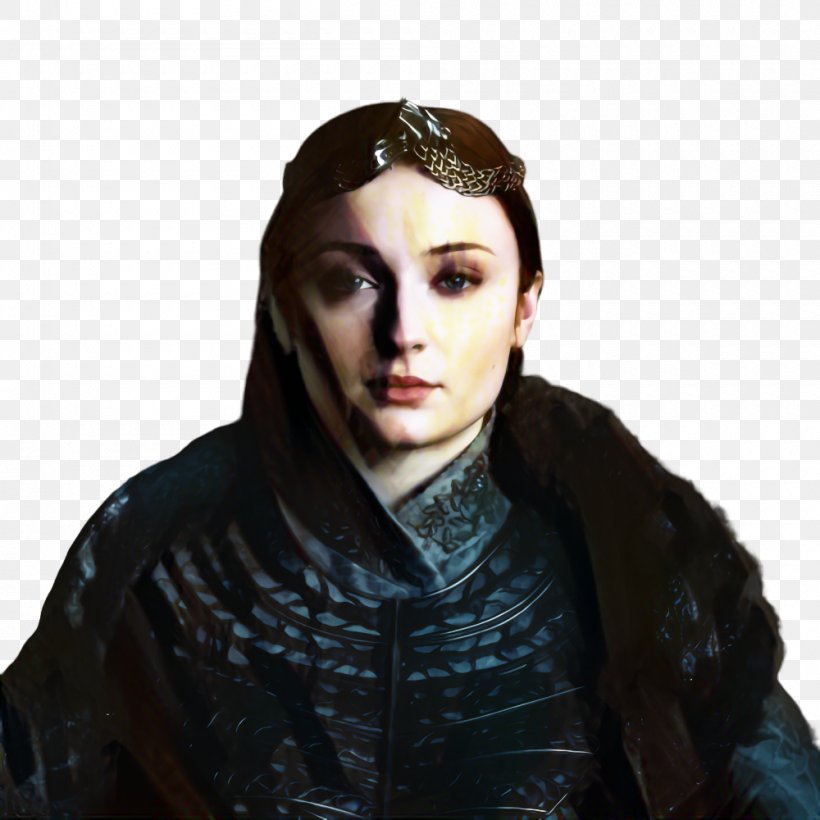 Sophie Turner Sansa Stark Game Of Thrones A Song Of Ice And Fire Theon Greyjoy, PNG, 1000x1000px, Sophie Turner, Action Figure, Art, Black Hair, Fictional Character Download Free