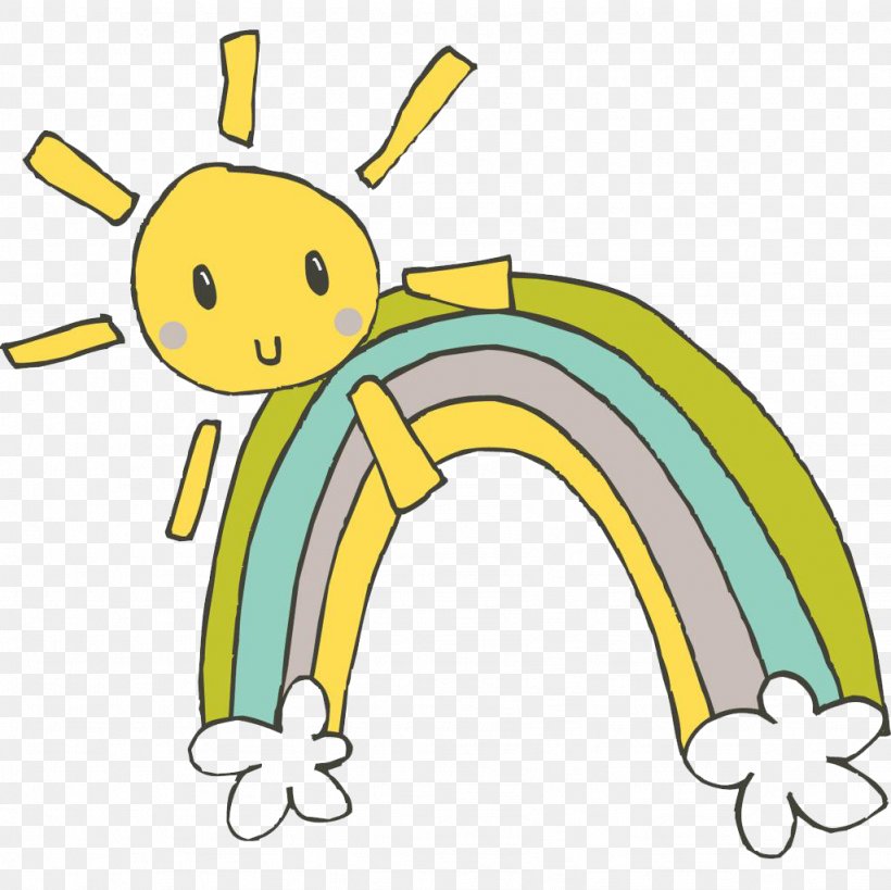 Hand-painted Cartoon Little Sun, PNG, 1024x1023px, Cartoon, Architectural Style, Architecture, Area, Clip Art Download Free