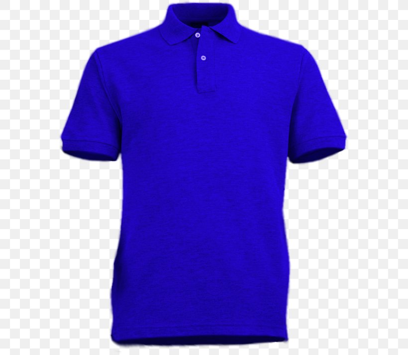 Polo Shirt Collar Cobalt Blue Tennis Polo Sleeve, PNG, 585x713px, Polo Shirt, Active Shirt, Blue, Clothing, Cobalt Download Free