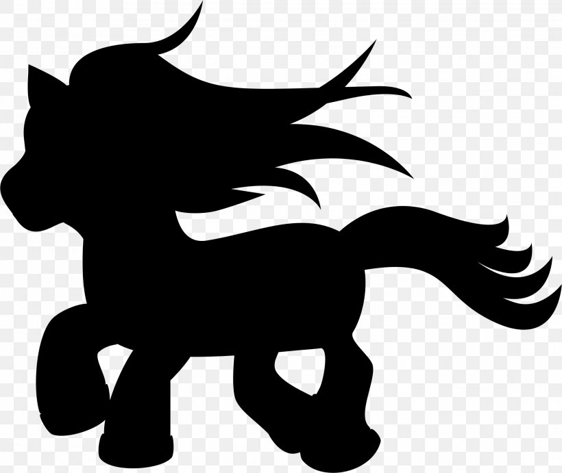 Pony Horse Silhouette Clip Art, PNG, 2282x1924px, Pony, Black, Black And White, Carnivoran, Cartoon Download Free