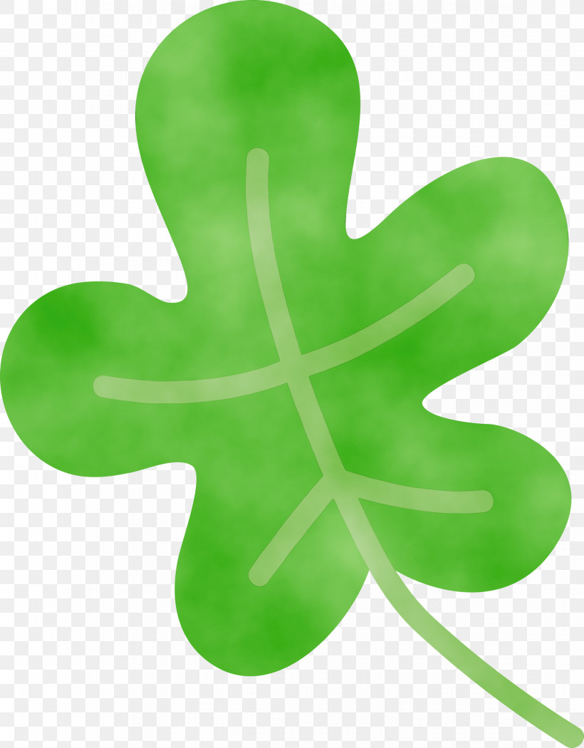 Shamrock, PNG, 2342x3000px, Cartoon Leaf, Abstract Leaf, Biology, Cute Leaf, Green Download Free