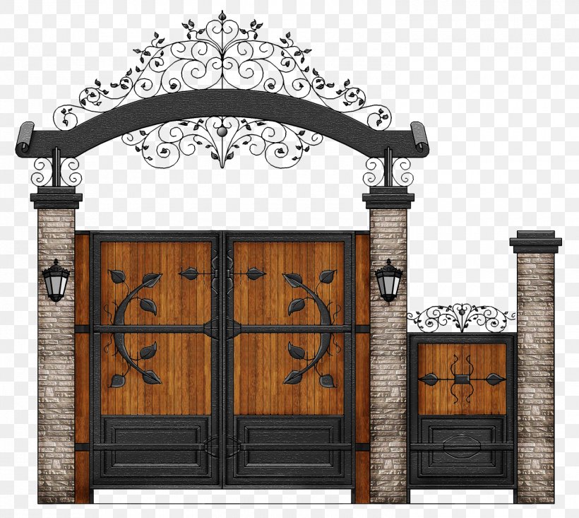 Wicket Gate Fence Clip Art, PNG, 1500x1342px, Gate, Arch, Door, Facade, Fence Download Free