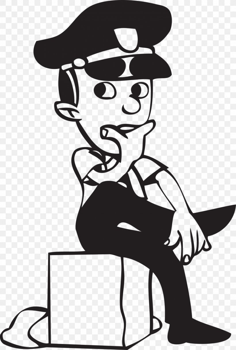 Police Officer Drawing Illustration Image, PNG, 864x1280px, Police, Art, Artwork, Black And White, Cartoon Download Free