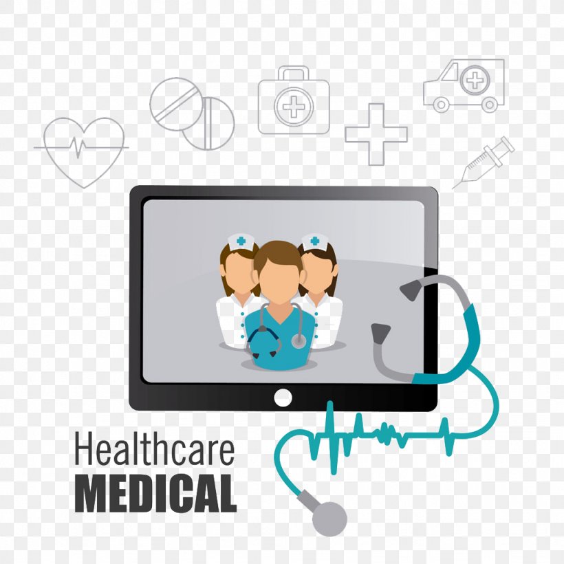 Stethoscope Physician, PNG, 1024x1024px, Stethoscope, Area, Brand, Cartoon, Communication Download Free