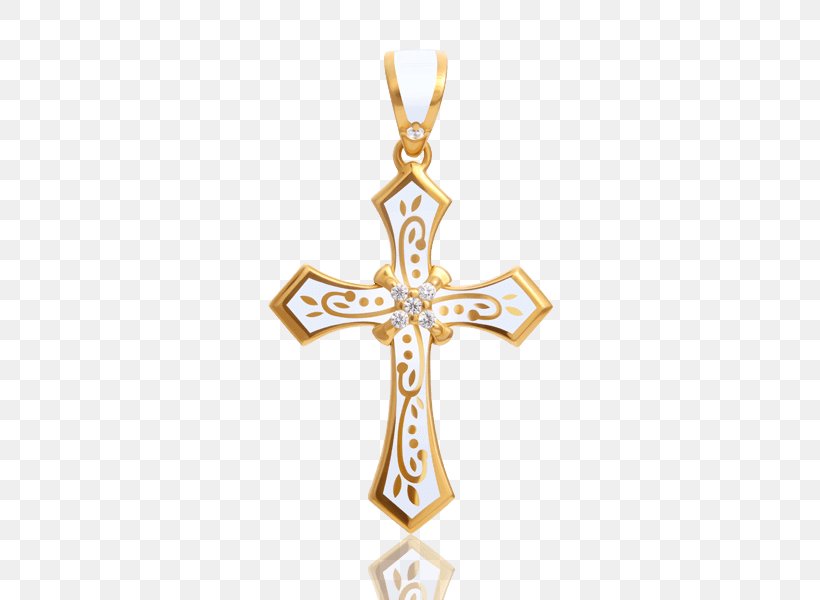 Gold Cross Jewellery Charms & Pendants Necklace, PNG, 600x600px, Gold, Body Jewelry, Brilliant, Chain, Charms Pendants Download Free