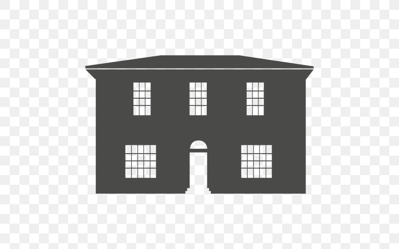 House Silhouette Building Clip Art, PNG, 512x512px, House, Arch, Architecture, Black And White, Brand Download Free