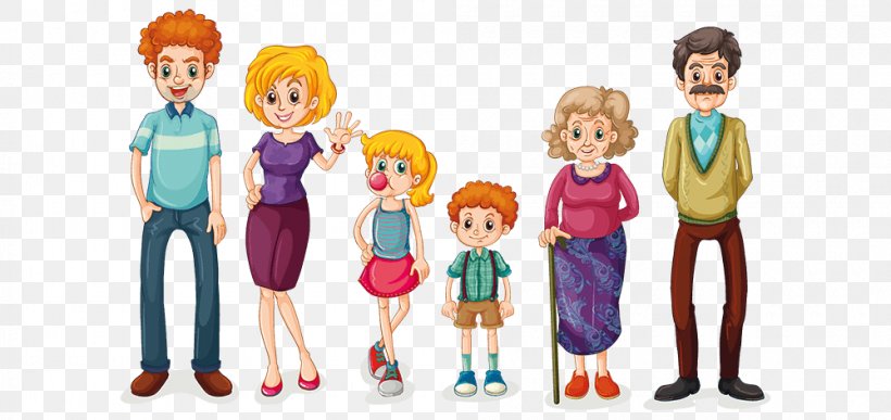 Royalty-free Family Clip Art, PNG, 1000x472px, Royaltyfree, Art, Cartoon, Child, Doll Download Free