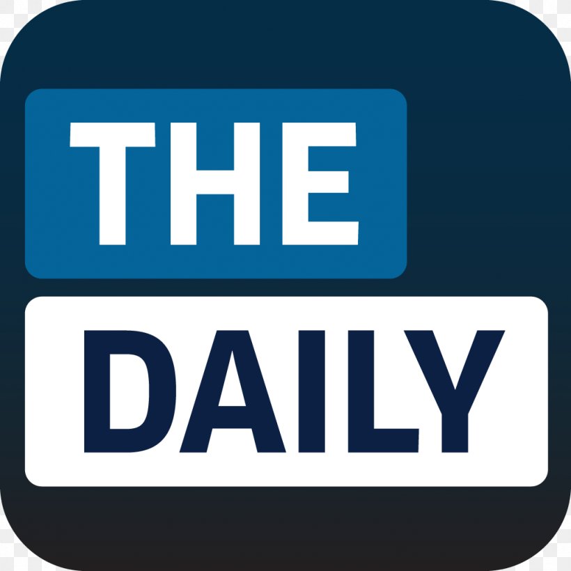 The Daily IPad 3 IPad 1 Apple News Corp, PNG, 1024x1024px, Daily, App Store, Apple, Area, Blue Download Free