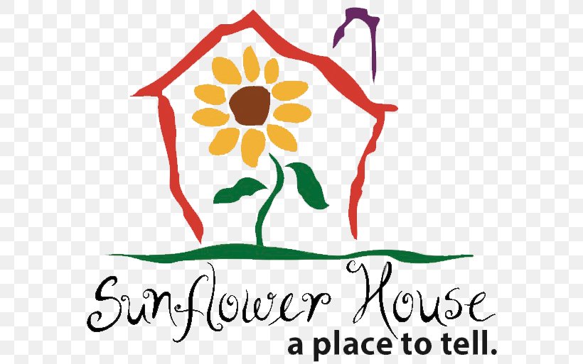 Sunflower House Child Advocacy Common Sunflower, PNG, 597x513px, Watercolor, Cartoon, Flower, Frame, Heart Download Free