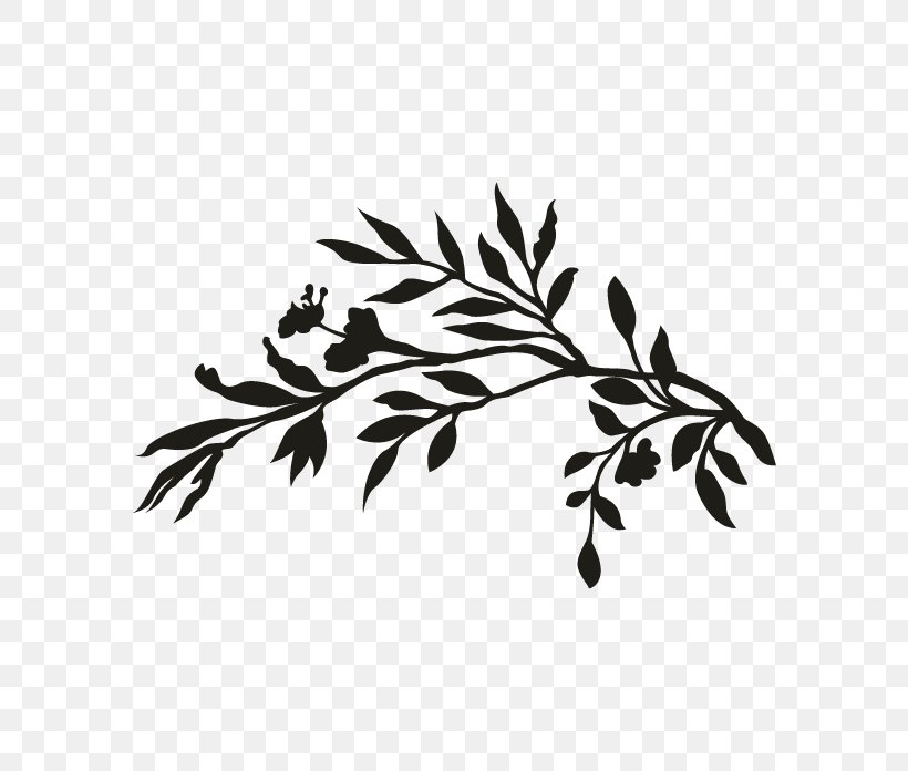 Twig Wedding Invitation Plant Stem Leaf Black, PNG, 696x696px, Twig, Black, Black And White, Branch, Flowering Plant Download Free