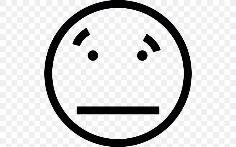 Smiley Emoticon Happiness, PNG, 512x512px, Smiley, Black And White, Emoji, Emoticon, Face Download Free