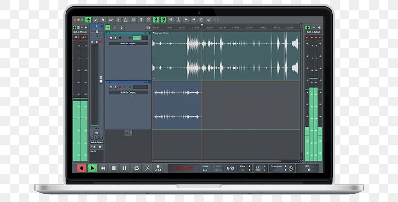Digital Audio N-Track Studio Recording Studio Multitrack Recording Sound Recording And Reproduction, PNG, 700x418px, Watercolor, Cartoon, Flower, Frame, Heart Download Free