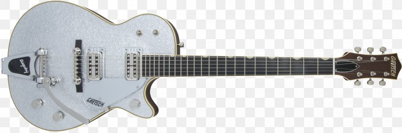 Electric Guitar Gretsch 6128 Gretsch G6131 Bigsby Vibrato Tailpiece, PNG, 2400x798px, Electric Guitar, Archtop Guitar, Bigsby Vibrato Tailpiece, Cutaway, Fingerboard Download Free