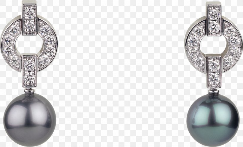 Pearl Earring Colored Gold Carat Brilliant, PNG, 1024x621px, Pearl, Body Jewelry, Brilliant, Carat, Cartier Download Free