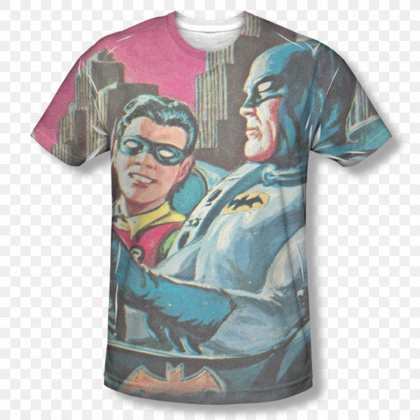 T-shirt Batman Robin Bat-Signal Television, PNG, 1000x1000px, Tshirt, Batman, Batmobile, Batsignal, Clothing Download Free