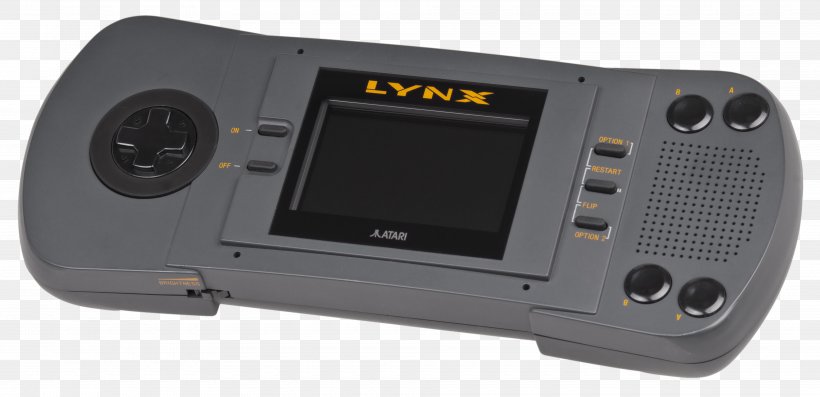 Atari Lynx Handheld Game Console Video Game Consoles, PNG, 3960x1920px, Atari Lynx, Atari, Atari Corporation, Atari Flashback, Electronic Device Download Free