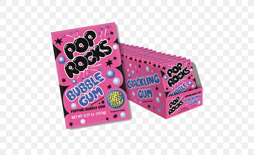 Chewing Gum Pop Rocks Sherbet Bubble Gum Cotton Candy, PNG, 500x500px, Chewing Gum, Bubble, Bubble Gum, Candy, Chewing Download Free