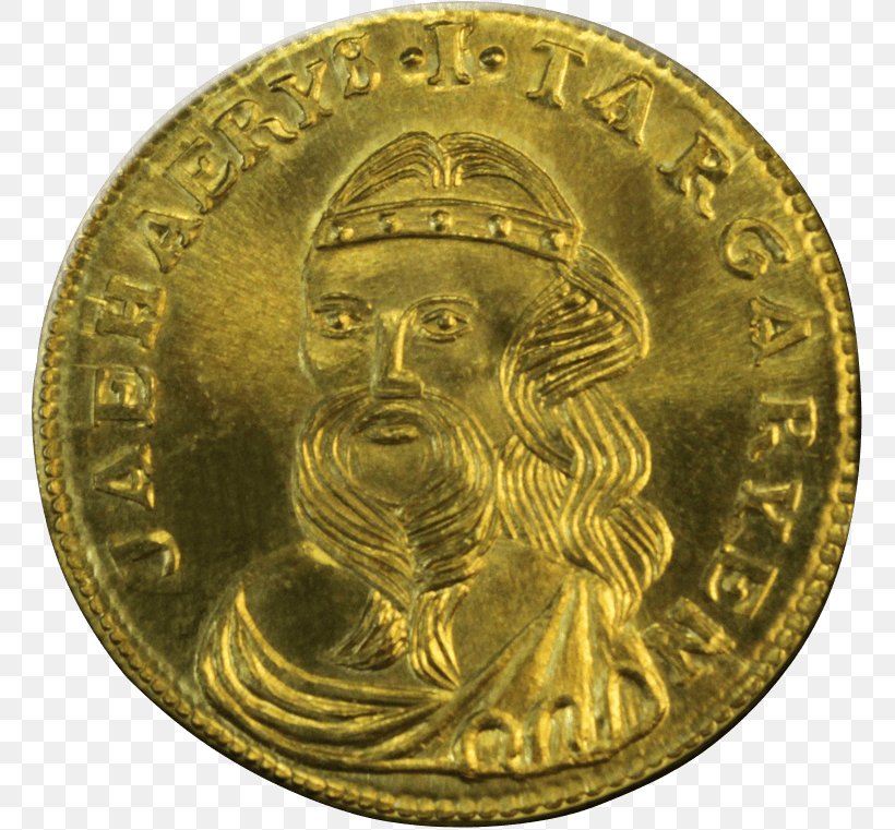 Coin Daenerys Targaryen Game Of Thrones Viserys Targaryen House Targaryen, PNG, 761x761px, Coin, Aerys Ii, Ancient History, Brass, Bronze Download Free