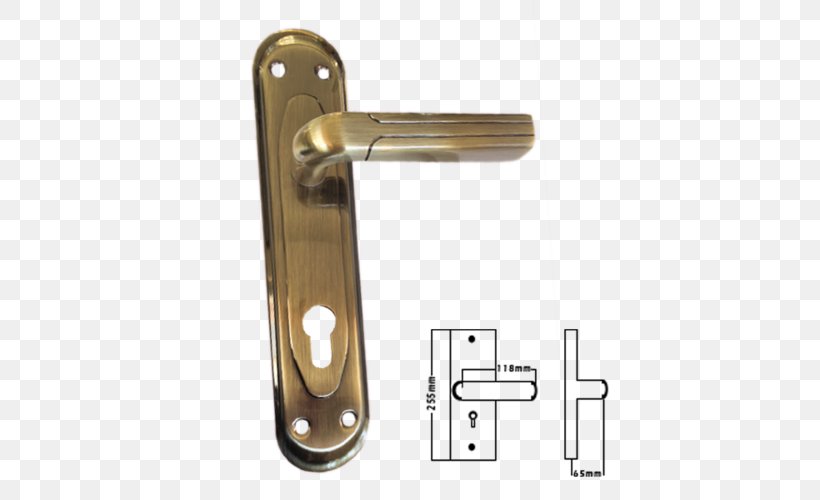 Door Handle Mortise Lock Material Brass, PNG, 500x500px, Door Handle, Brass, Code, Door, Handle Download Free
