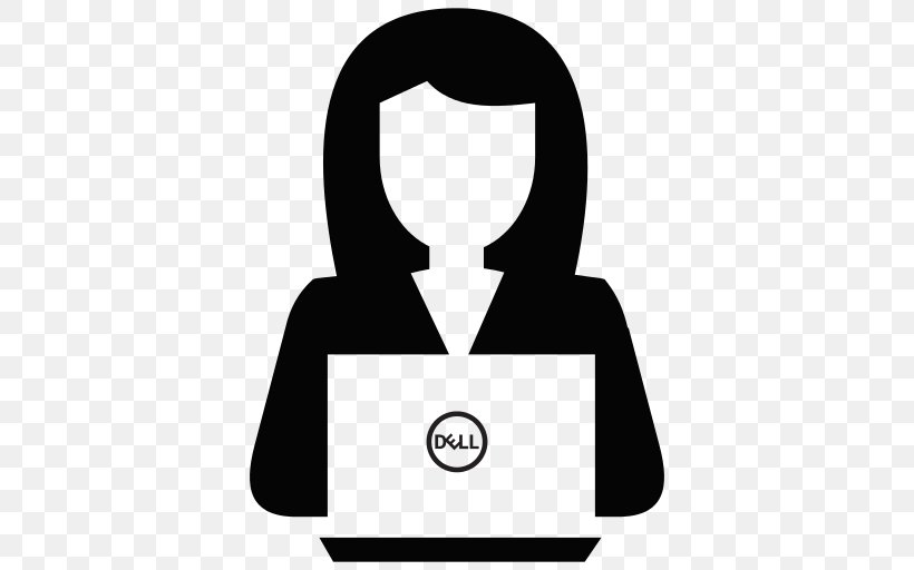 Laptop User Person, PNG, 512x512px, Laptop, Black, Black And White, Brand, Computer Download Free