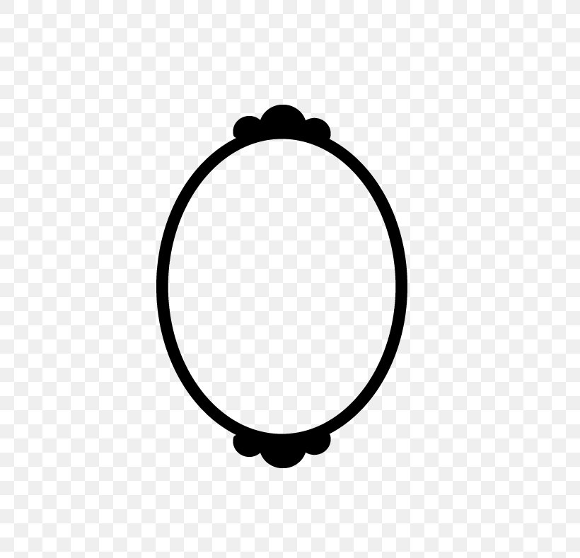 Picture Frames Silhouette Oval Clip Art, PNG, 786x789px, Picture Frames, Black, Black And White, Body Jewelry, Decorative Arts Download Free