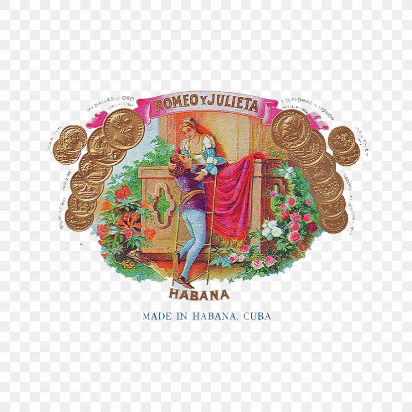 Romeo Y Julieta Cigar Habanos S.A. Montecristo, PNG, 900x900px, Romeo Y Julieta, Brand, Cigar, Habano, Habanos Sa Download Free