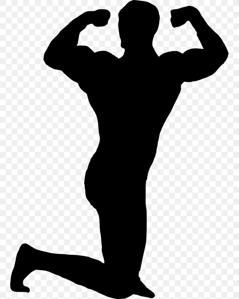 Silhouette Drawing Photography Clip Art, PNG, 749x1024px, Silhouette, Arm, Black, Black And White, Bodybuilding Download Free