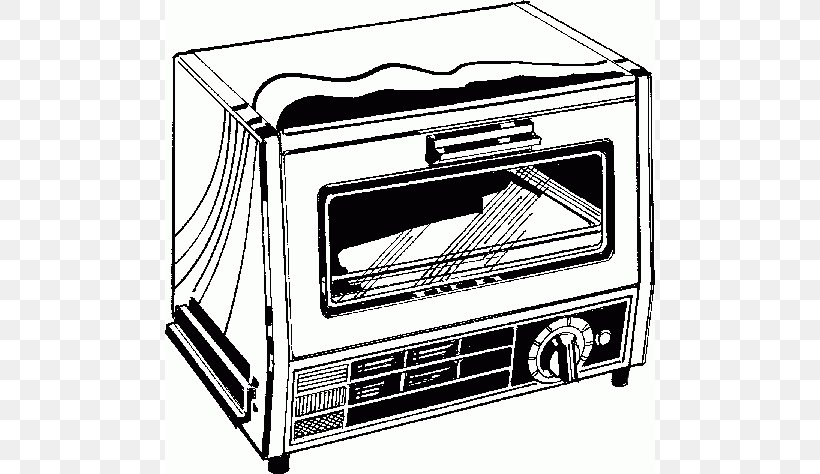 Toaster Microwave Oven Clip Art, PNG, 490x474px, Toaster, Automotive Design, Black And White, Home Appliance, Kitchen Download Free