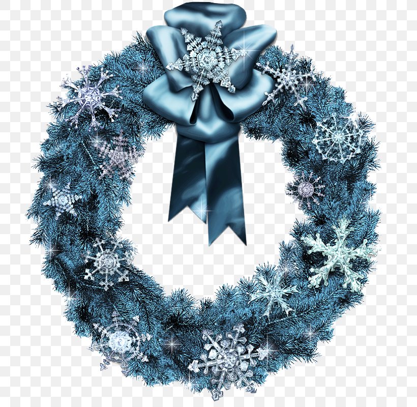 Wreath Christmas Tree Christmas Card Clip Art, PNG, 725x800px, Wreath, Blue, Christmas, Christmas Card, Christmas Decoration Download Free