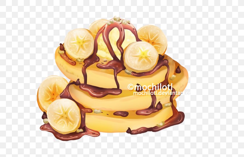 Banana Pancakes Food Art Dessert, PNG, 600x529px, Pancake, Aesthetics, Art, Artist, Banana Pancakes Download Free