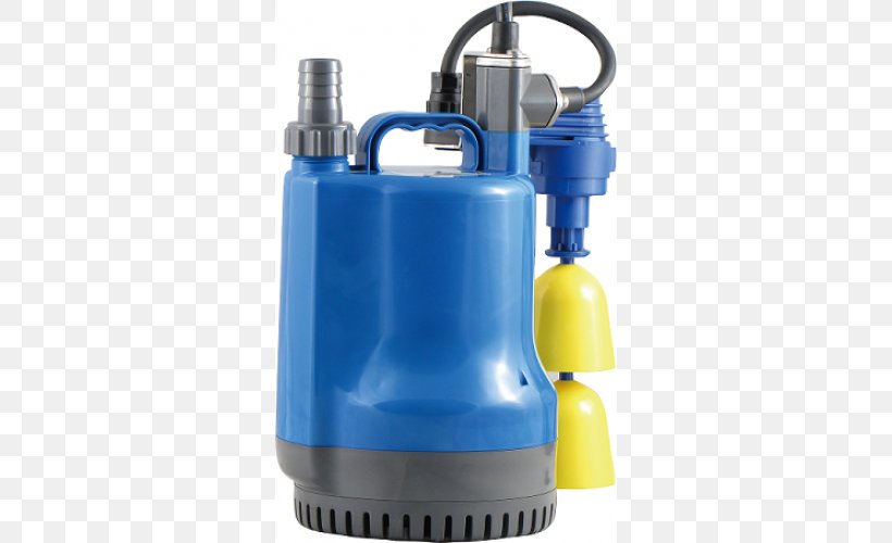 Submersible Pump Sewage Pumping Drainage Injector, PNG, 500x500px, Submersible Pump, Cylinder, Drainage, Hardware, Injector Download Free