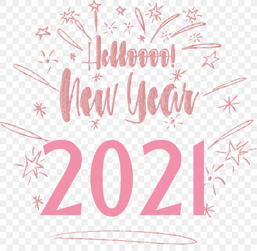 Happy New Year 2021, PNG, 3000x2934px, Happy New Year 2021, Form, Lettering, Logo, Text Download Free
