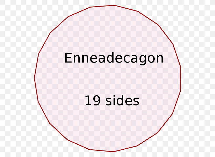 Enneadecagon Internal Angle Regular Polygon, PNG, 590x600px, Enneadecagon, Area, Brand, Decagon, Diagram Download Free
