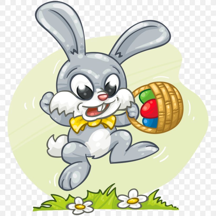 Rabbit Easter Bunny Egg Hunt Clip Art, PNG, 1024x1024px, 2018, Rabbit, Cartoon, Child, Easter Download Free