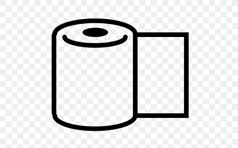 Toilet Paper, PNG, 512x512px, Paper, Area, Black, Black And White, Brochure Download Free