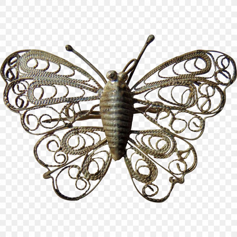 Butterfly Brooch Silver Jewellery Victorian Era, PNG, 1409x1409px, Butterfly, Antique, Arthropod, Body Jewelry, Brooch Download Free