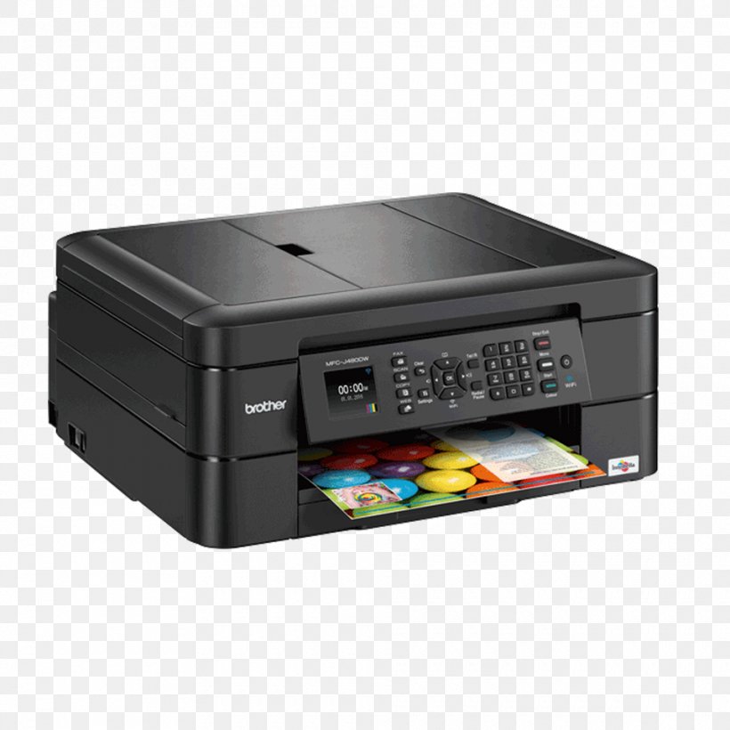 Multi-function Printer Ink Cartridge Inkjet Printing Brother Industries, PNG, 960x960px, Multifunction Printer, Automatic Document Feeder, Brother Industries, Canon, Electronic Device Download Free