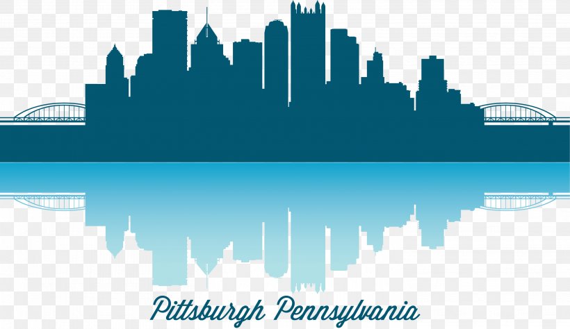 Pittsburgh Skyline Clip Art, PNG, 2917x1688px, Pittsburgh, Brand, City, Daytime, Drawing Download Free