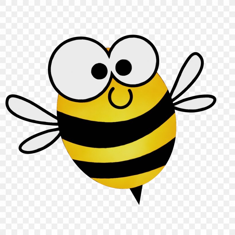 Bumblebee, PNG, 1276x1276px, Watercolor, Bee, Bumblebee, Cartoon, Emoticon Download Free