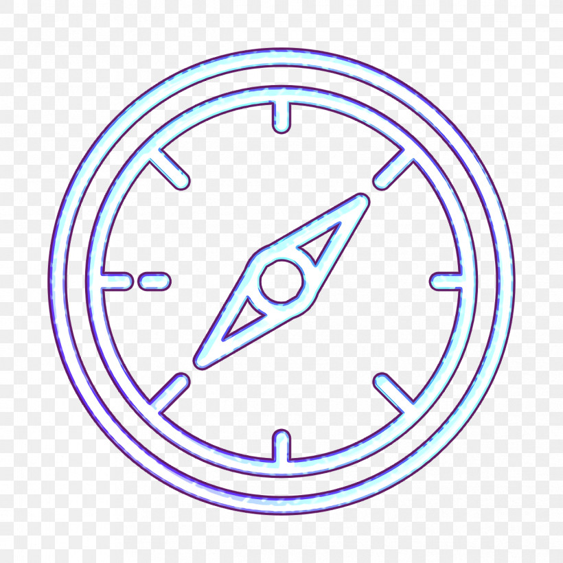 Compass Icon Camping Outdoor Icon, PNG, 1244x1244px, Compass Icon, Camping Outdoor Icon, Circle, Line, Line Art Download Free