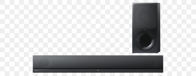 Soundbar Sony HT-CT390 Loudspeaker Home Theater Systems Wireless Speaker, PNG, 2028x792px, Soundbar, Audio, Bluetooth, Home Theater Systems, Loudspeaker Download Free