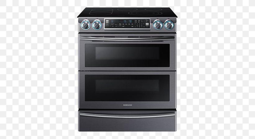 Cooking Ranges Electric Stove Samsung NX58K9850 Flex Duo, PNG, 800x450px, Cooking Ranges, Convection Oven, Electric Stove, Gas Stove, Home Appliance Download Free