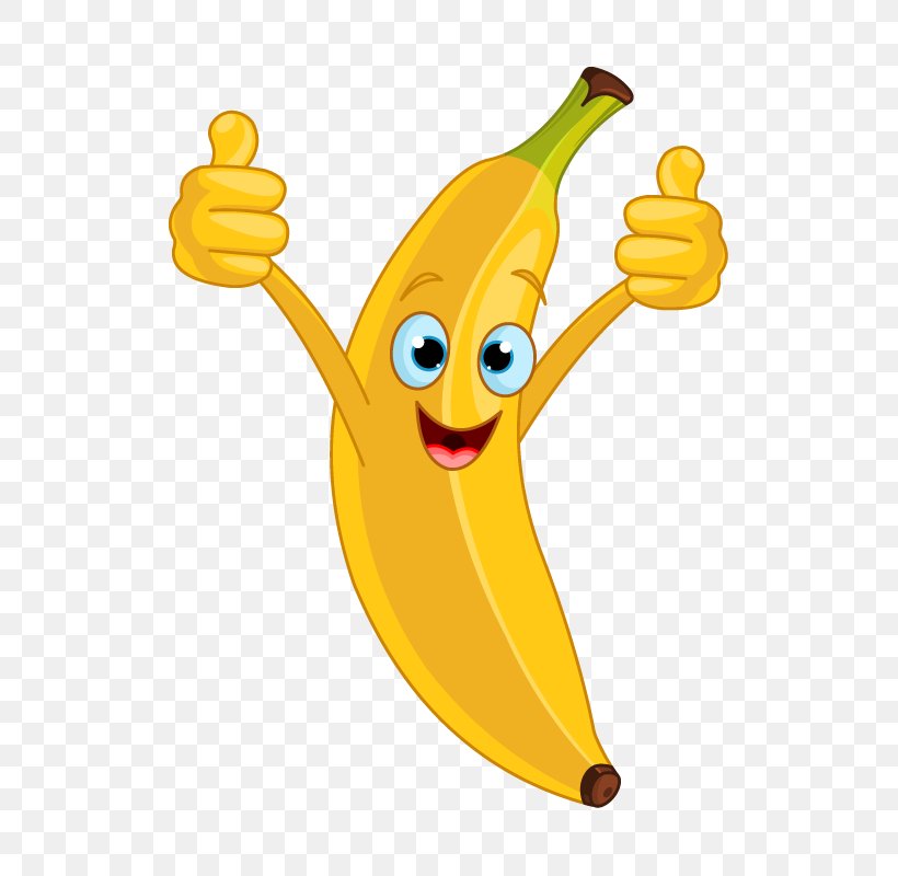 Banana Smiley Thumb Signal Emoticon, PNG, 800x800px, Banana, Banana Family, Cartoon, Emoticon, Finger Download Free
