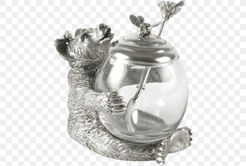 Jar Bee Scarsdale Bear Honey, PNG, 555x555px, Jar, Bear, Bee, Black And White, Bowl Download Free