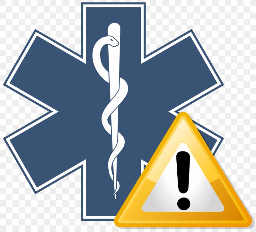 Emergency Medical Services Star Of Life Emergency Medical Technician Medical Emergency, PNG, 849x768px, Emergency Medical Services, Ambulance, Brand, Caduceus As A Symbol Of Medicine, Civil Defense Download Free