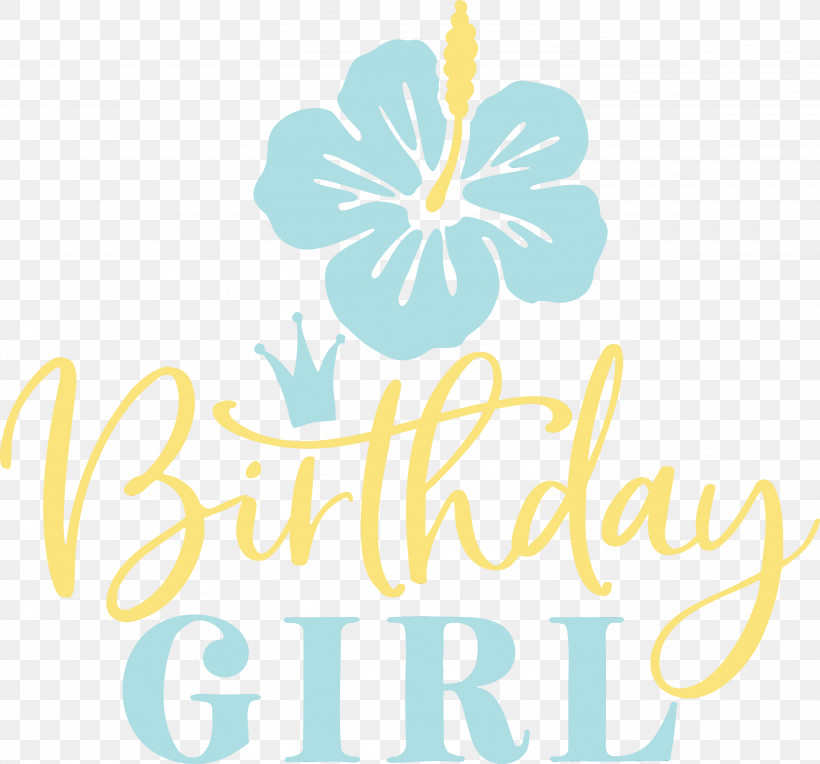 Floral Design, PNG, 3000x2796px, Birthday Girl, Birthday, Floral Design, Flower, Line Download Free