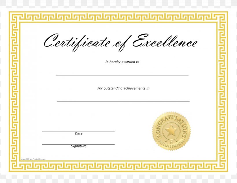 Template Microsoft Word Excellence Academic Certificate Png 3300x2550px Template Academic Certificate Academic Degree Award Data Download
