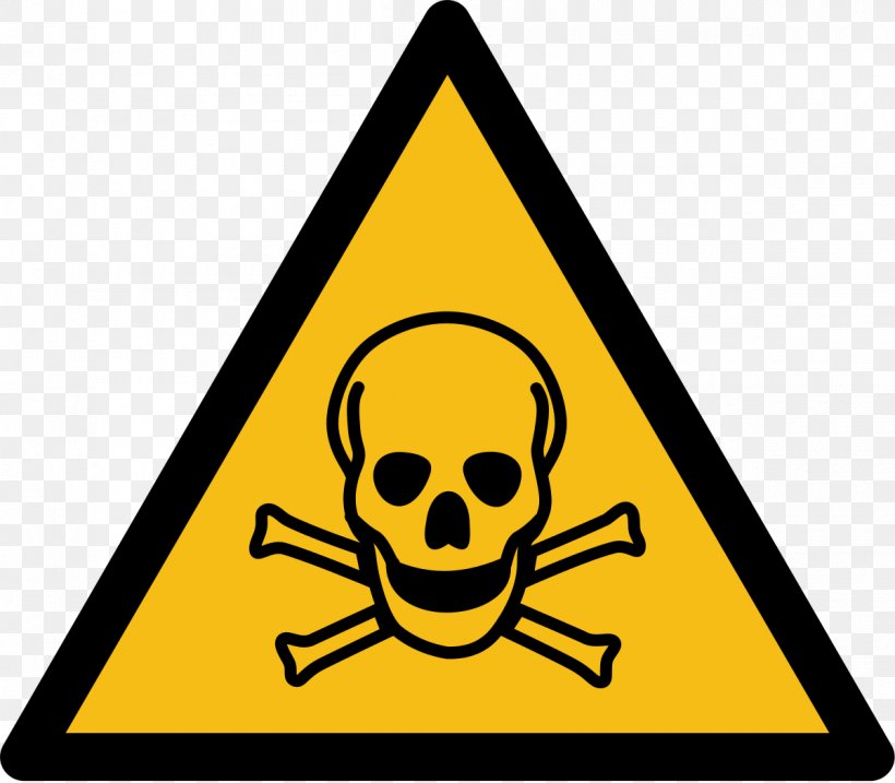 Hazard Symbol Warning Sign Toxicity Poison, PNG, 1200x1050px, Hazard, Acute Toxicity, Area, Chemical Substance, Hazard Symbol Download Free