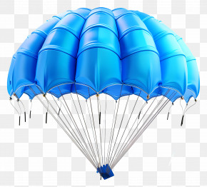 Parachute - Blue Parachute Illustration PNG