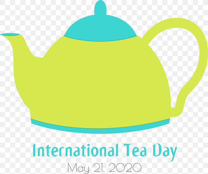 Coffee Cup, PNG, 3000x2503px, International Tea Day, Coffee, Coffee Cup, Green, Kettle Download Free